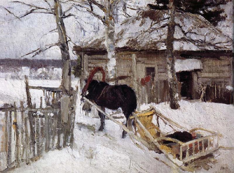 Konstantin Korovin Winter Germany oil painting art